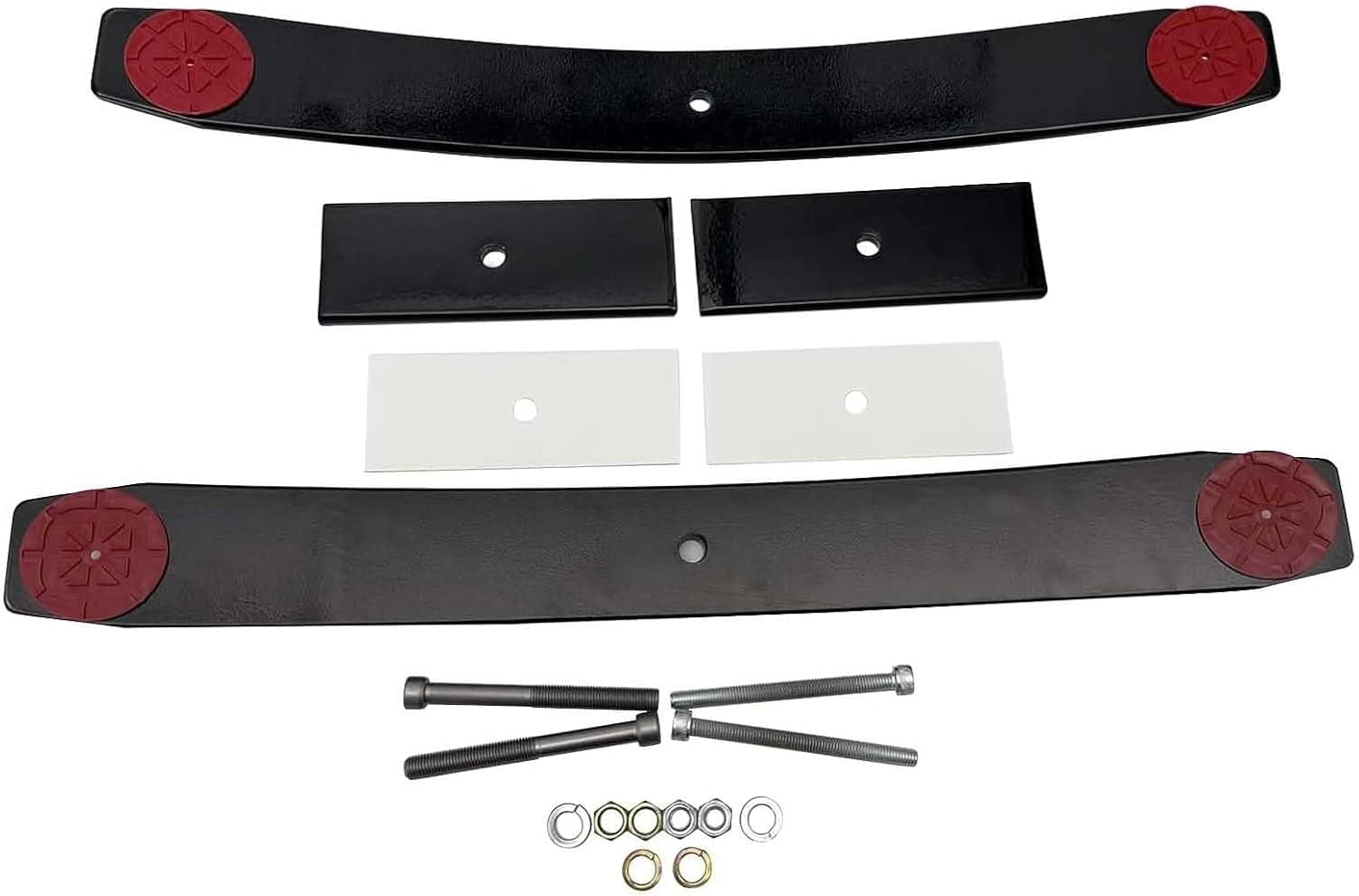 Front 1.5"-2" Rear 1.5"-2" Add A Leaf Lift Kit for 1987-1995 Jeep Wrangler YJ, Leaf Spring Leaf Pack Suspension Leveling Lift Kit