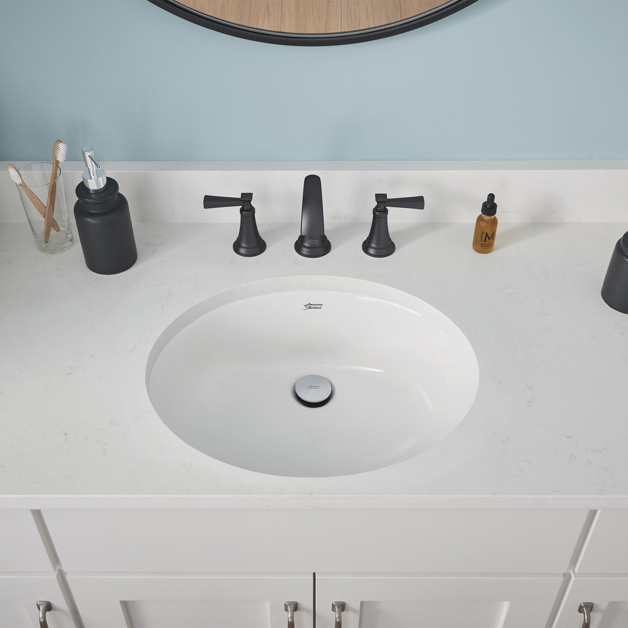 American Standard 7617.807 Glenmere 1.2 GPM Widespread Bathroom Faucet - Chrome