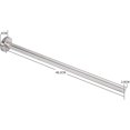 thumbnail image 5 of Towel Rack Double Towel Rail Bathroom Bath Towel Rack Towel Holder Sus304 Stainless Steel Towel Rails Shower Wall Mounted 60cm Brushed, 5 of 5
