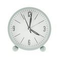 thumbnail image 1 of Silent Sweep Analogue Alarm Clock Battery Powered Desk Bedside Clock, 1 of 10