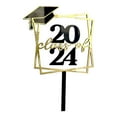 thumbnail image 2 of Pedty Cake inserts 2024 Graduation Season Acrylic Cake Card Happy Graduation Cake Decoration Party Supplies,Cake Toppers, 2 of 4
