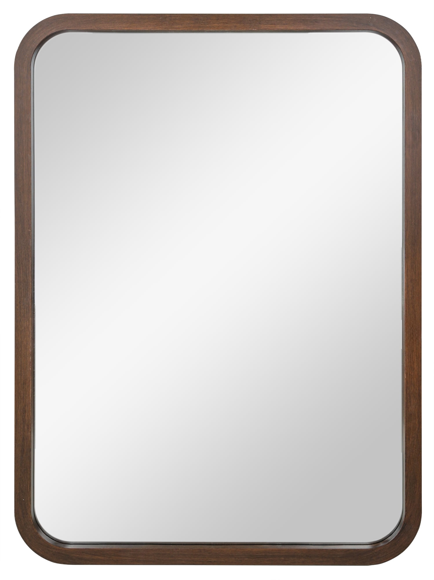 Mainstays 22" x 30" Walnut Wall Mirror