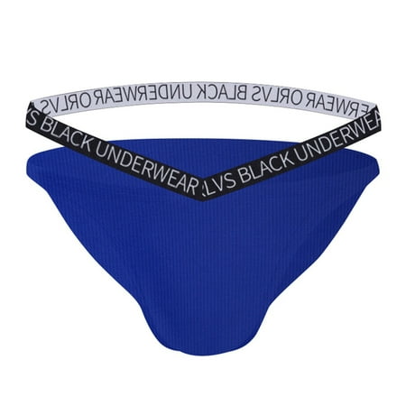 

Sexy Men Cotton Briefs Low-Rise Underwear Bikini Pouch Panties Underpants