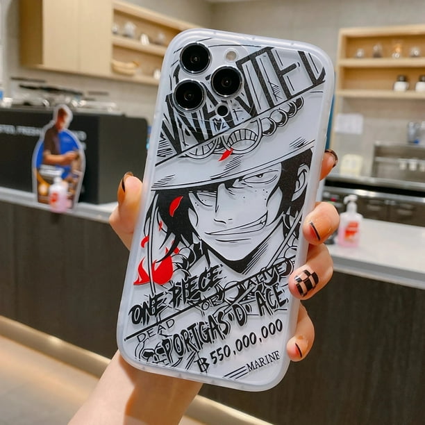 One Piece Cool ACE Luffy Zoro Case For IPhone 15 14 13 12 11 Pro