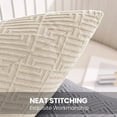 thumbnail image 4 of JIATER Pack of 2 Throw Pillow Covers Soft Decorative Pillow Covers,18x18,Beige, 4 of 6