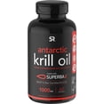 thumbnail image 1 of Aceite de Krill Antártico 1000 mg Sports Research 9342442984 con Omega 3 EPA y DHA +Astaxantina Certificado 60 Capsulas Blandas Negro Sports Research 9342442984, 1 of 2