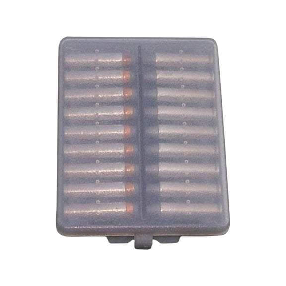 MTM HANDGUN AMMO WALLET 38/357 18RD POLY CLEAR SMOKE