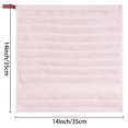 thumbnail image 7 of REGALWOVEN Striped 12 Pack Washcloths, Pure Cotton Face Towels, Comfort Towels for Bathroom, Hotel, Spa Pink 14'x14', 7 of 7