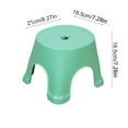 thumbnail image 3 of Bathroom Step Stool under $5! kkbbma Bathroom Step Stool with Non-Slip Base, Low Profile Stepping Stool, Stable Foot Stool for Toilet Shower, 3 of 6