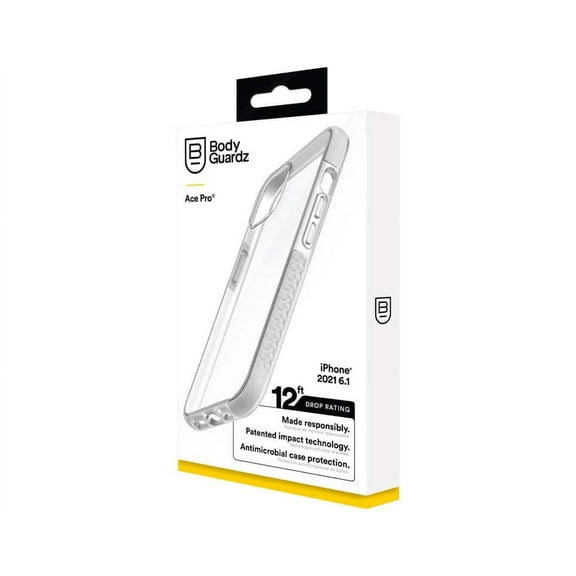 BodyGuardz Ace Pro® Case for iPhone 13 - White