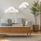 thumbnail image 4 of Abanicos plegables de tela JOHOUSE, 12 paquetes para mujer, color blanco, 4 of 9