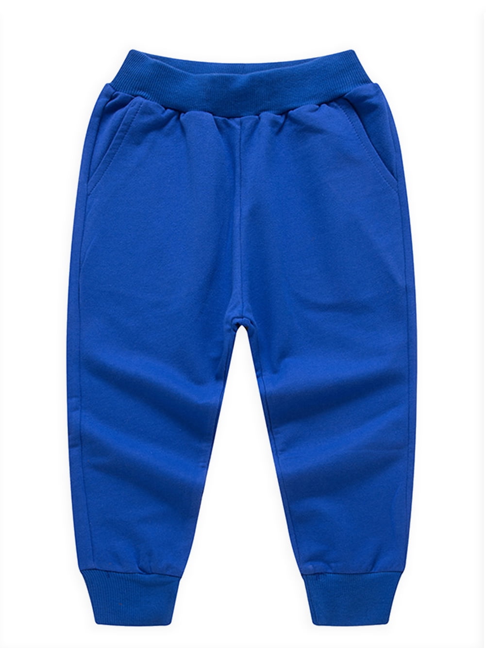 WIBACKER 29T Child Girl Boys' Athletic Sweatpants Kid Cotton Fleece