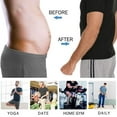 thumbnail image 4 of Camiseta De Manga Corta De Sauna Para Hombre, Camiseta De Compresión, Chándal De Estilo Deportivo Fácil De Limpiar Para Entrenar Y Acampar Guardurnaity OD015792-02, 4 of 6