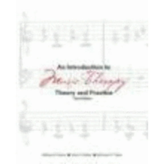 Pre-Owned An Introduction to Music Therapy: Theory and Practice (Paperback) 1884914209 9781884914201