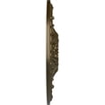 thumbnail image 4 of 32 3/8"OD x 3 1/2"P Tristan Ceiling Medallion (Fits Canopies up to 6 1/4"), Hand-Painted Brass, 4 of 6