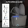 thumbnail image 6 of Leumius Smart Toilets with Built-in Bidet,Intelligent Toilet with Heated Bidet Seat,Auto Open/Close Seat,Dryer and Warm Water, 6 of 8
