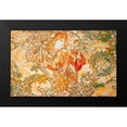 thumbnail image 2 of Vintage Apple Collection 24x17 Black Modern Framed Museum Art Print Titled - Mucha Woman With Daisy Archival Vers, 2 of 5