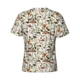thumbnail image 6 of Qekee Mushroom Garnish Classic Fit T-Shirt Men's Shirt Men's Tight Short Sleeves for Exercise, Running, Mountaineering - Mushroom Garnish, 6 of 9