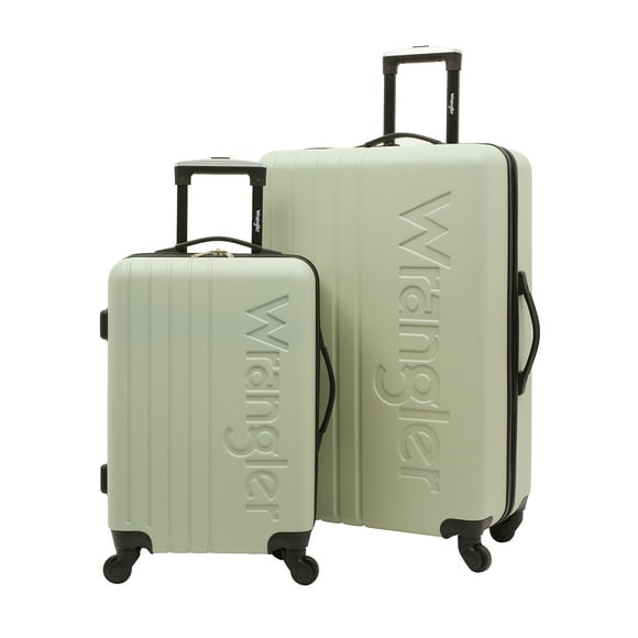 Wrangler 2 pc. Quest Collection spinner travel luggage set -Pelican