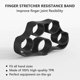 thumbnail image 4 of Finger Strengthener - 2023 NEW Finger Trainer 6PCS, hand strengtheners for Strength Training, gripster hand strength,Finger Flexion Extension Training, 4 of 5