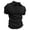 Black, variant on Men's Muscle V Neck Shirts Slim Fit Short Sleeve T Shirts Ribbed Knit Soft Tees T Shirts for Men Graphic Men Shirts Compression Fashion Men T Shirt Men T Shirts Casual Pizza Planet Shirt Pro