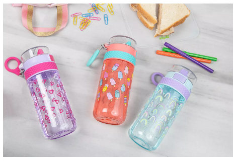 Ello Kids Pop & Fill 16oz Water Bottle - Quick Fill Lid, Leak Proof, Silicone Straw - BPA Free Tritan, Dishwasher Safe - View #11