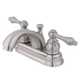 thumbnail image 1 of Kingston Brass KB2608AL 4 Inch Center Lavatory Faucet - Satin Nickel, 1 of 1