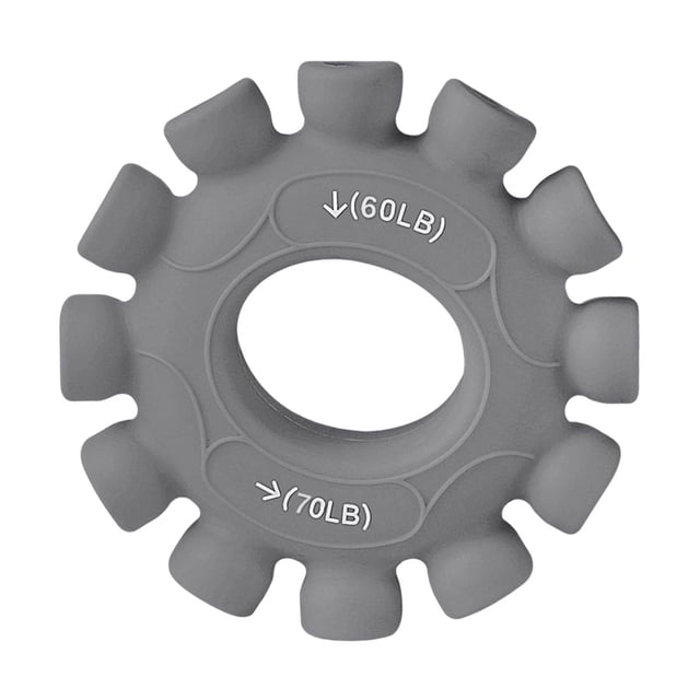 Fortalecedor de agarre de mano shamjiam Anillo de agarre Gris 60 a 70LB