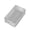 Clear, variant on Acrylic Clear Desktop Storage Box and Drawer Organizer, Transparent Bin for Cosmetics, Snacks, and Sundries, Stackable Makeup Mask Shelf for Vanity and Office Gray