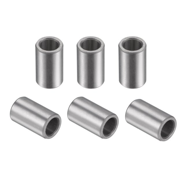 Unique Bargains Manchons 4mmx6mmx10mm Roulements Acier Chromé Sans Huile 6 Pack