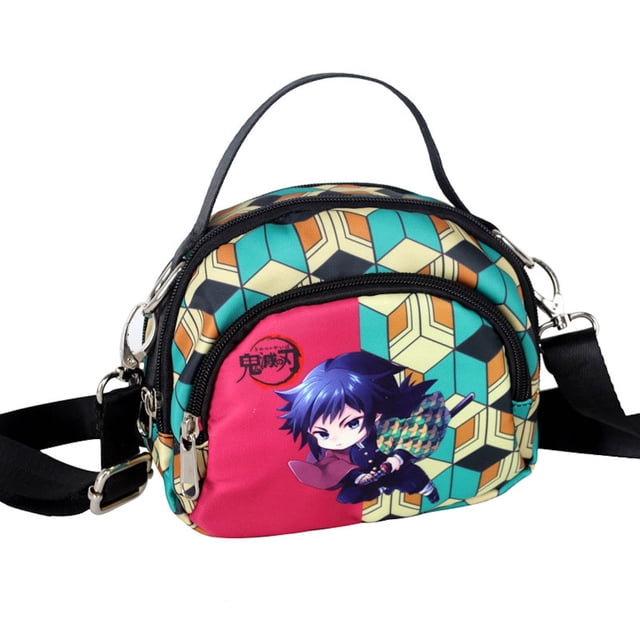 Bandolera de lona de anime Tomiokas Giyuus, de Demons Slayers
