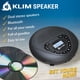 thumbnail image 2 of Reproductor de CD portátil KLIM Altavoz Bluetooth con batería recargable, 2 of 6