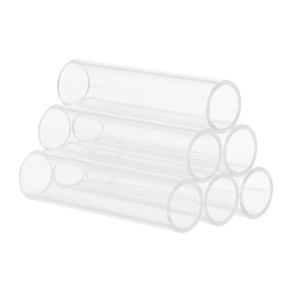 DINHEAROM Transparent Acrylic Fish Tank Decoration 1Set