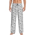 thumbnail image 1 of Fotbe Nautical Themed Simple Anchors Pantalones de Pijama para Hombre, Pantalones de Dormir, Pantalones de Casa con Cintura Ajustable y Bolsillos-Small, 1 of 6