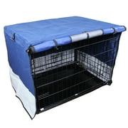 Angle View: Indoor / Outdoor Water-Resistant Pet Crate Cover for 30" Crates