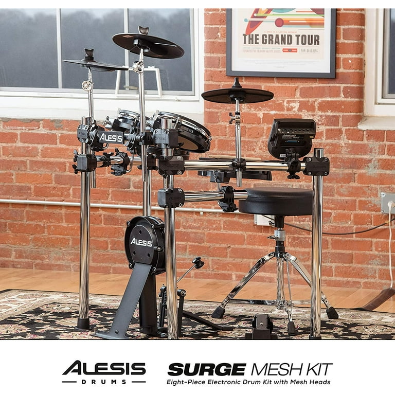 Alesis Surge Mesh Kit Eight-Piece Electronic Drum Kit with