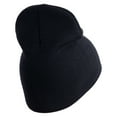 thumbnail image 3 of U.S. Army Nurse Corps Symbol Embroidered 8 Inch Solid Knit Short Beanie Made in USA - Navy OSFM, 3 of 5