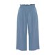 thumbnail image 4 of Pantalones cortos de cintura alta y pierna ancha con cordón para mujer - Color liso, cintura elástica y bolsillos para primavera, verano y otoño, estilo informal, 4 of 4