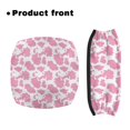 thumbnail image 2 of HELLHERO Pink Cow Pattern Seat & Backrest Covers Anti-Slip Cover for Outdoor Park Home Parks Rollator Seat Covers, 2 of 7