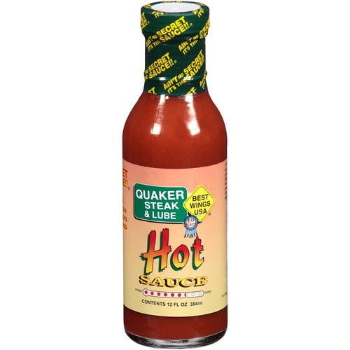 Quaker Steak & Lube Hot Sauce, 12 fl oz