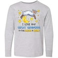 thumbnail image 3 of Inktastic I Love my Great Grandpa to the Moon and Back Cute Sheep Long Sleeve Youth T-Shirt, 3 of 5