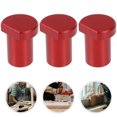 thumbnail image 1 of TEHAUX 3Pcs Workbench Short Stoppers Red Aluminum Alloy for Routing and Cutting, 1 of 6