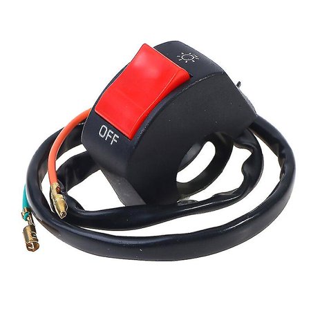 22mm On/off Motorcycle Switch Push Button 12v Button Connector ...