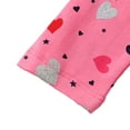 thumbnail image 5 of Godderr Kids Toddler Leggings 2-7Y Baby Print Spring Fall Long Pant Active Leggings Little Girls Cotton Stretch Pants Active Leggings, 5 of 6