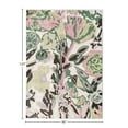 thumbnail image 3 of Rugs America Hanna VA15B May Flowers Floral Transitional White Area Rug, 8'x10', 3 of 9