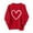 Red21, variant on Annhoo Cute Tops for Kids Boy Girl Round Neck Long Sleeve Print Graphic Valentine's Day Shirts Fashion Casual Clothes
