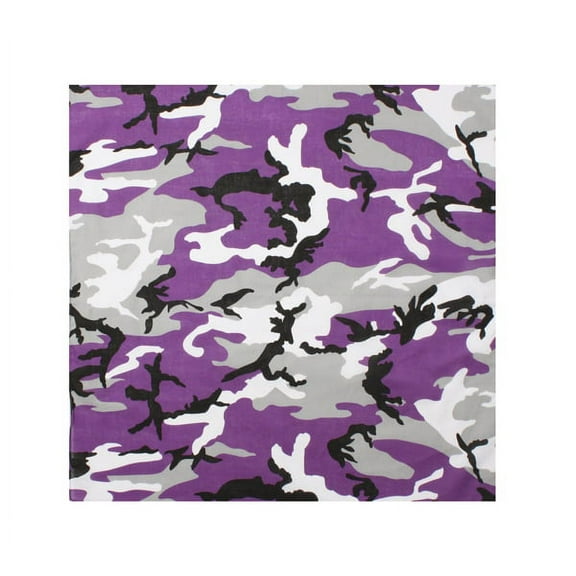 Rothco Ultra Violet Camo Bandana - 4156
