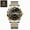 Gold-Black Noodles, variant on Men's Watch Business Fashion Dual Calendar Quartz Watch Waterproof Men's Watch Wristwatch Men's Watch Life Waterproof Dual Calendar Watch