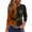 Light Green, variant on CIENVNSTG Plus Size Halloween Shirt Round Neck 3/4 Sleeve Shirts Halloween Print T Shirt Vintage Teacher Shirts Casual Tops Clothes Green L