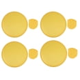 thumbnail image 1 of 4X Abanico Redondo Plegable- Amarillo, 1 of 1